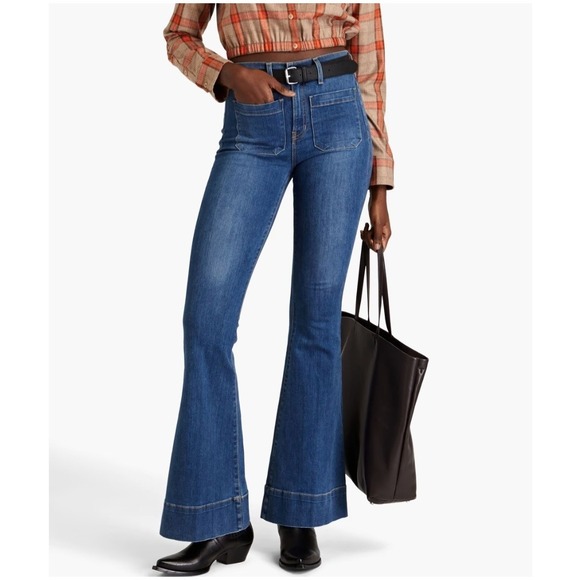 Veronica Beard Denim - Veronica Beard Jeans Size 0 25 Sheridan Exaggerated Flare Denim Bell Bottoms